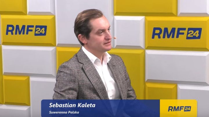 Sebastian Kaleta w studiu RMF FM – Mazurek przerwał rozmowę.